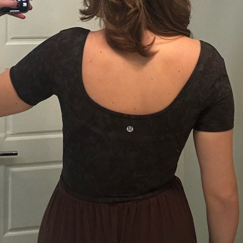 Lululemon Align Tee - Black Camo